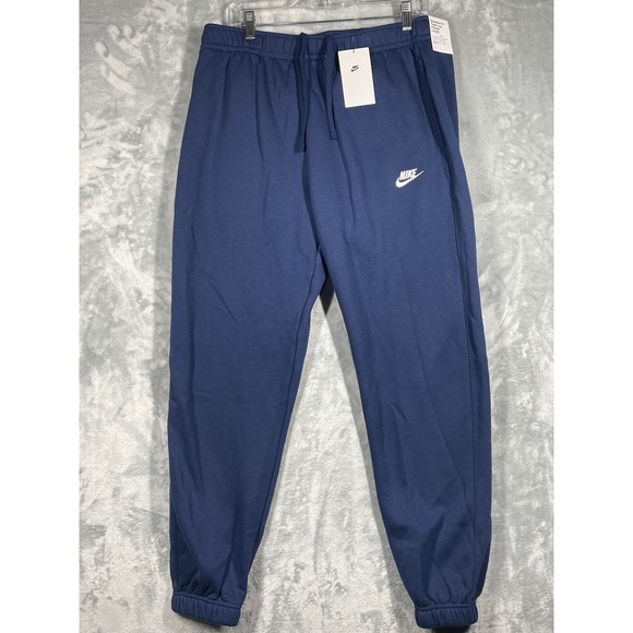 Nike Sweatpants Mens XL Blue Standard Fit Taper Leg Regular Length Navy  NEW - Picture 1 of 8
